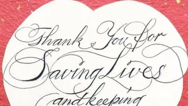 Judith Perera-Lee says some of her friends and relative are medical workers so she wanted to take part in the movement.