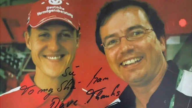 دیو فریمن و مایکل شوماخر