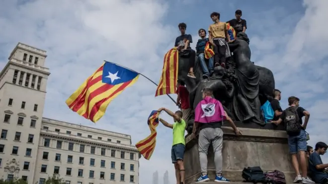 نما الاتجاه المؤيد للانفصال في كاتالونيا بشدة خلال السنوات الاخيرة
