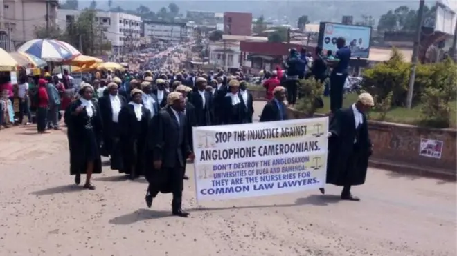 Cameroon Anglohone lawyers