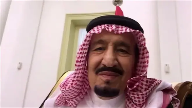 الملك السعودي