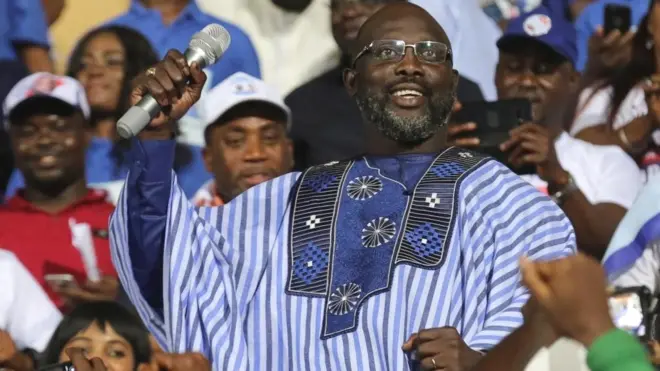 Plusieurs personnalités du monde politique et sportif ont félicité le nouveau président du Libéria, George Weah.