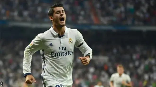 Morata ayaa xilli ciyaareedkii tegay Real Madrid u dhaliyay 20 gool