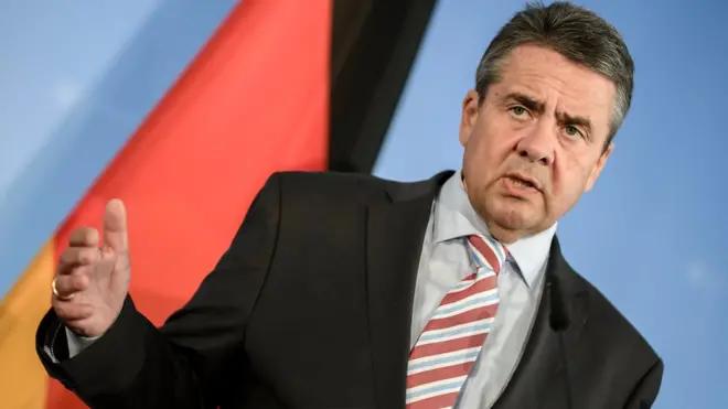 Almanya Dışişleri Bakanı Sigmar Gabriel