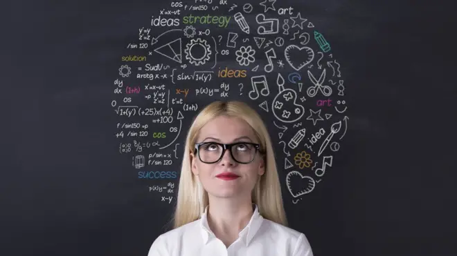 Ser más inteligente no significa necesariamente ser más creativos.