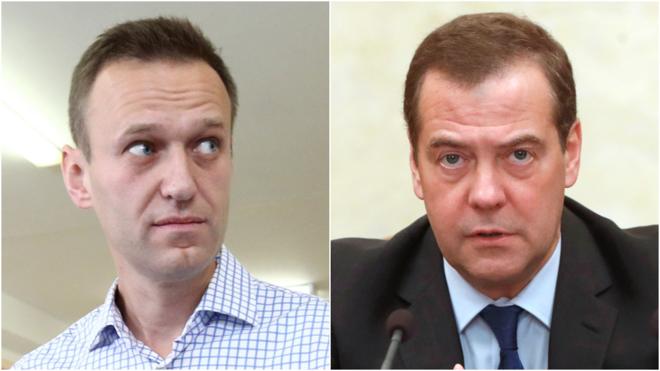 Навальный vs Медведев