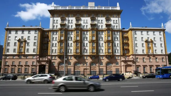 Здание посольства США в Москве