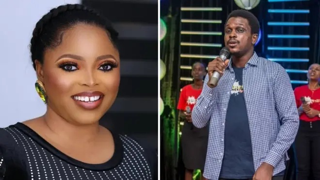 Juliana Olayode and spiritual father