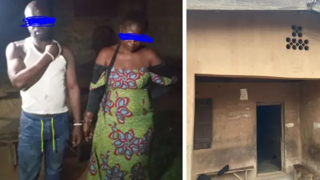 Tọkọtaya ti wọn ba ẹya ara eeyan nile wọn