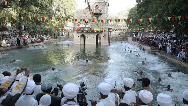 የጥምቀት በዓል አከባበር በጎንደር