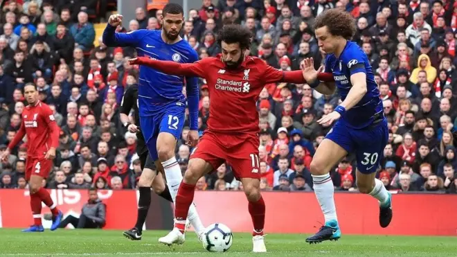 مباراة ليفربول وتشيلسي على ملعب إنفيلد