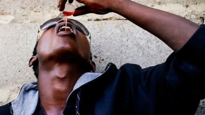 Thousands of young Nigerians are addicted to codeine cough syrup - a medicine that's become a street drug.