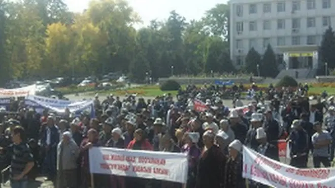 Қирғизистонда митинглар