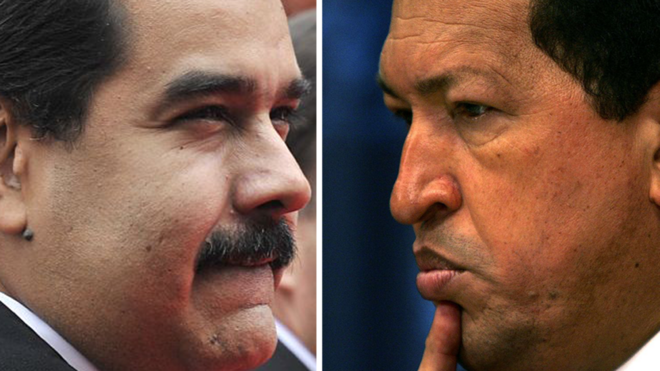 Maduro y Chávez