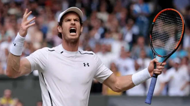 Andy Murray will attempt to retain his men's singles title