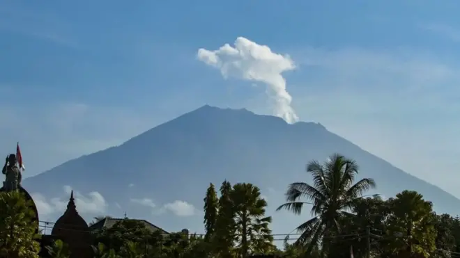 Sudah 17 hari sudah tidak terjadi erupsi Gunung Agung.
