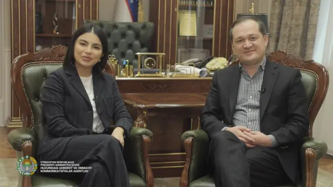 Саида Мирзиёева, Комил Алламжонов