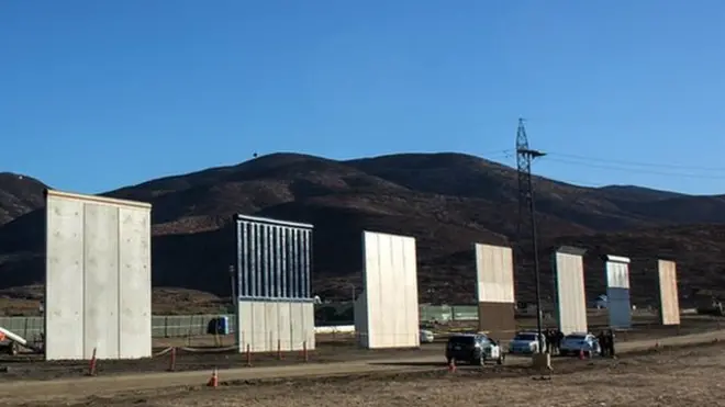 Estados Unidos decidirá sobre la construcción final del muro tras realizar pruebas de resistencia sobre los ocho prototipos.