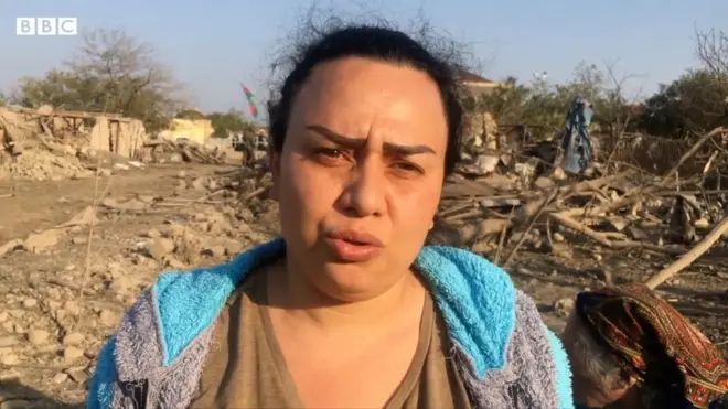 Gəncə sakini: "O uşaqları görəndə öz dağılmış evim yadımdan çıxdı"