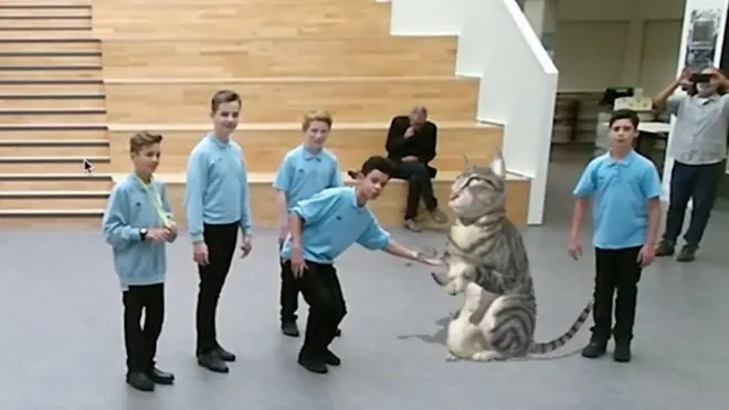 Виртуальная кошка Синдер