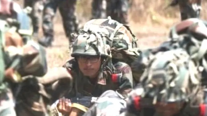 ભારતીય સૈનિકોની તસવીર