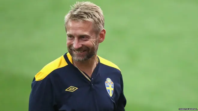 Super Falcons new head coach Thomas Dennerby