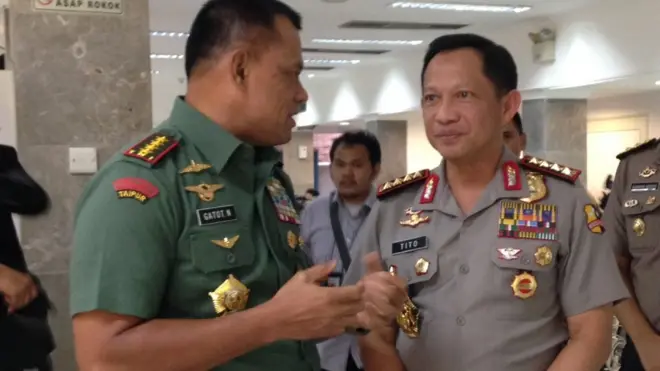 Kapolri dan Panglima TNI