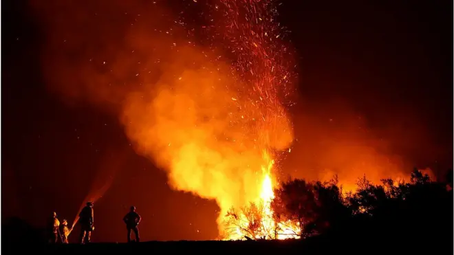 కాలిఫోర్నియాలో కార్చిచ్చు