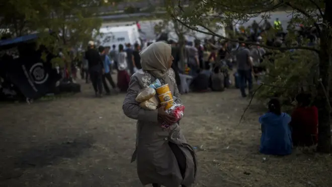 Edirne'de bir göçmen