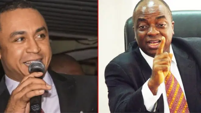 Daddy Freeze ati David Oyedepo