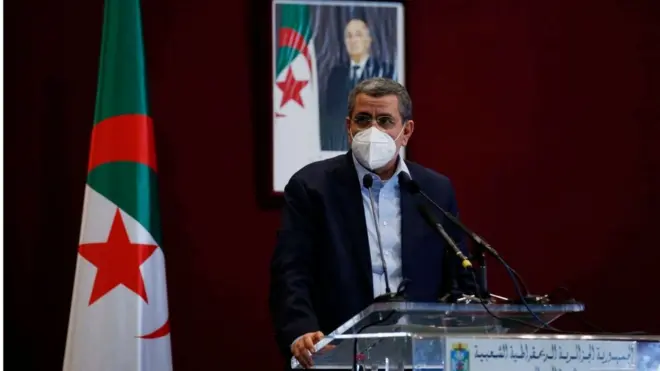 رئيس الوزراء الجزائري عبد العزيز جراد