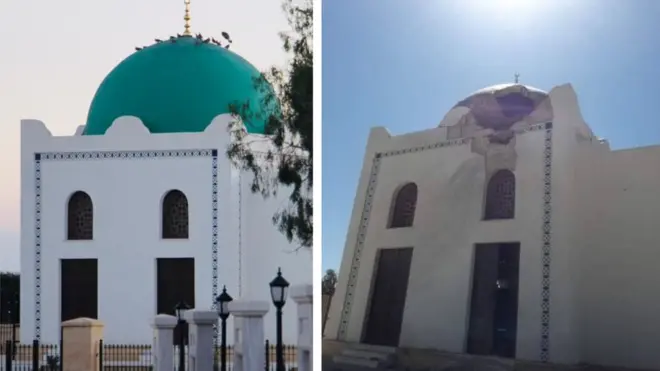 Masjiid Al Njaashii miidhamuu duraa fi booda