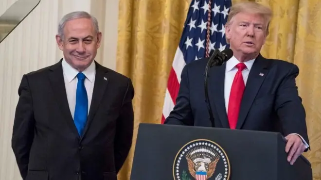Trump iyo Netanyahu