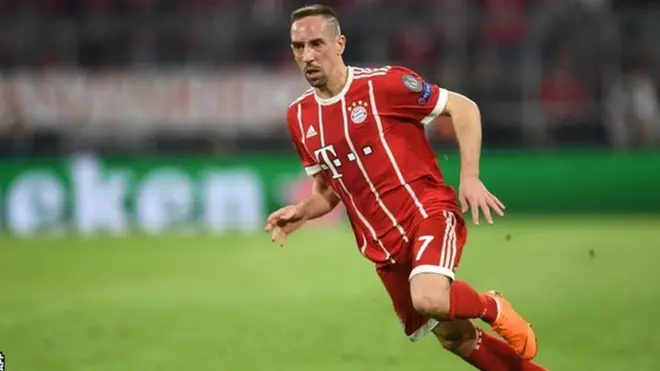 Franck Ribery ameshinda taji la Bundesliga kwa mara nane ndani ya msimu 11 Bayern Munich