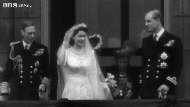 Casamento de Ellizabeth 2ª com príncipe Philip