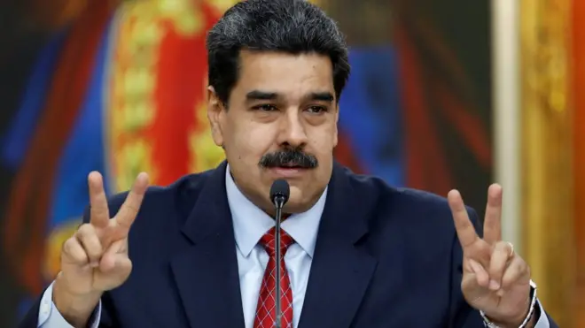 Nicolas Maduro, muhalif siyasetçi Guaidó'nun anayasayı ihlal ettiğini söyledi.