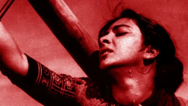 महबूब ख़ान की फ़िल्म 'मदर इंडिया' का एक दृश्य