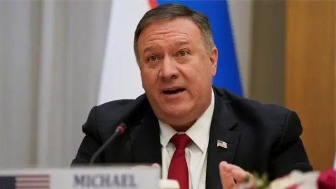 مایک پومپیېو، له طالبانو سره د مرکچي پلاوي د چمتو کولو له امله د ولسمشر محمد اشرف غني او عبدالله عبدالله مننه کړې.