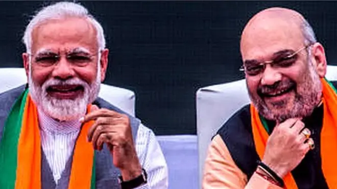 नरेंद्र मोदी और अमित शाह