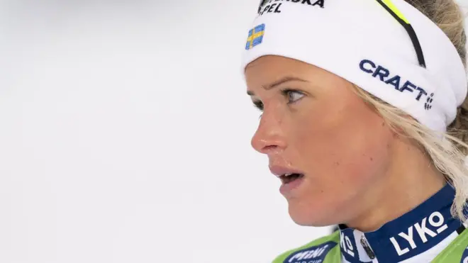 File photo of Frida Karlsson who competed earlier this weekend