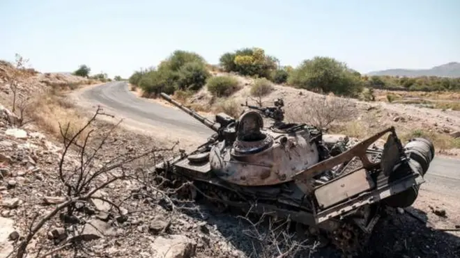 Imirwano imaze igihe ikaza umurego yerekeza mu turere duhana imbibi na Tigray