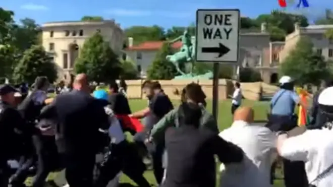 Washington'daki kavga abı