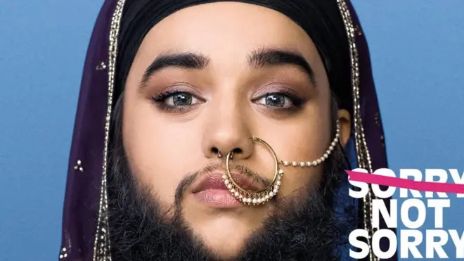 Harnaam Kaur ni mwanamke anayefuga ndevu