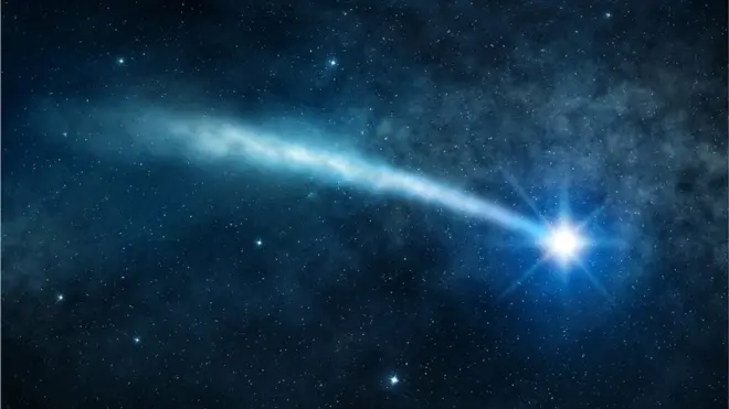 What the pilots saw was probably a shooting star says the astronomer