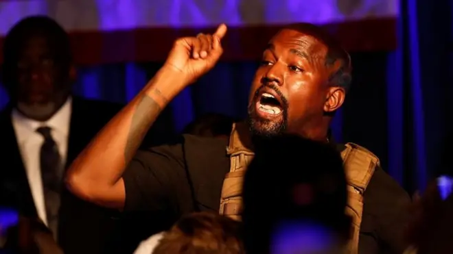 В 2020 году Уэст тоже участвовал в президентских выборах, но только один раз встретился с избирателями, и на встрече заплакал, говоря об абортах