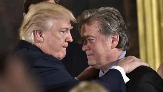 Дональд Трамп і Стівен Беннон
