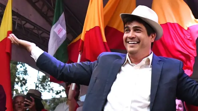 Con nada más 38 años de edad, Carlos Alvarado es uno de los presidentes más jóvenes de la historia de Costa Rica.