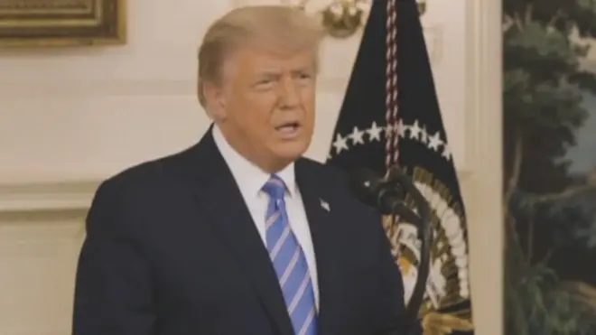 "المتظاهرون شوهوا الديمقراطية الأمريكية"