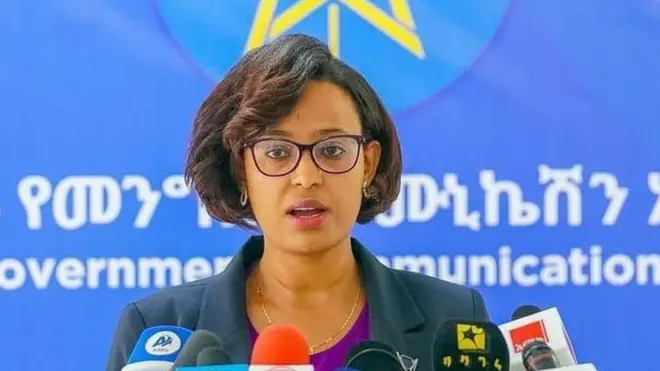 የመንግሥት ኮሙኒኬሽን አገልግሎት ሚንስትር ዲኤታ ሰላማዊት ካሳ