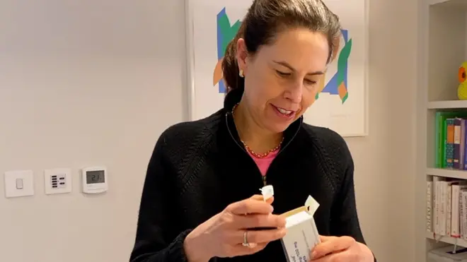 Emily Goldfischer merasa jauh lebih baik.